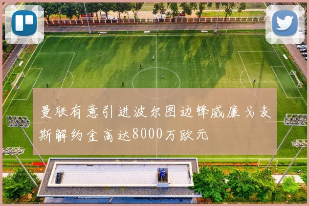 曼联有意引进波尔图边锋威廉戈麦斯解约金高达8000万欧元